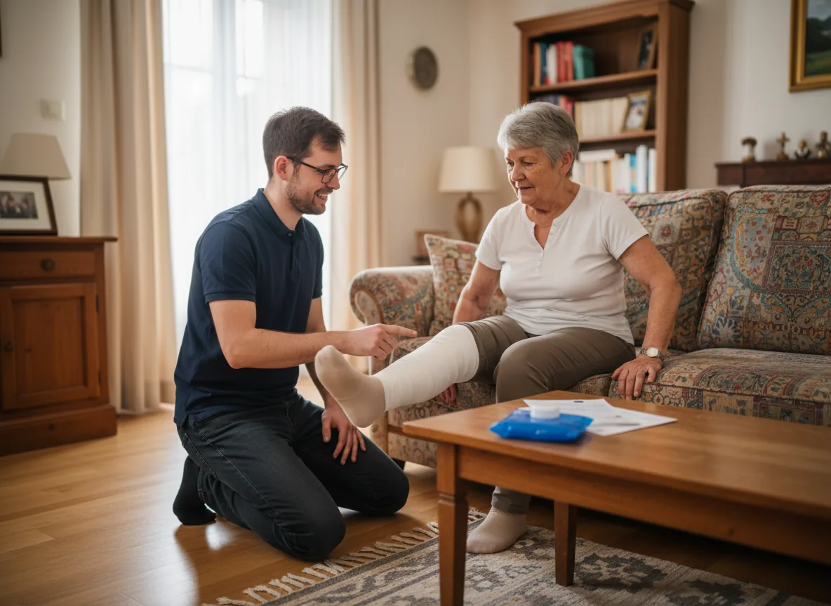 Postoperatieve knie-revalidatie