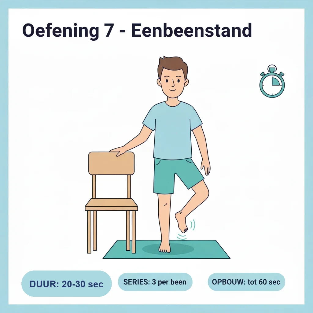 Visualisatie oefening 7 - Eenbeenstand